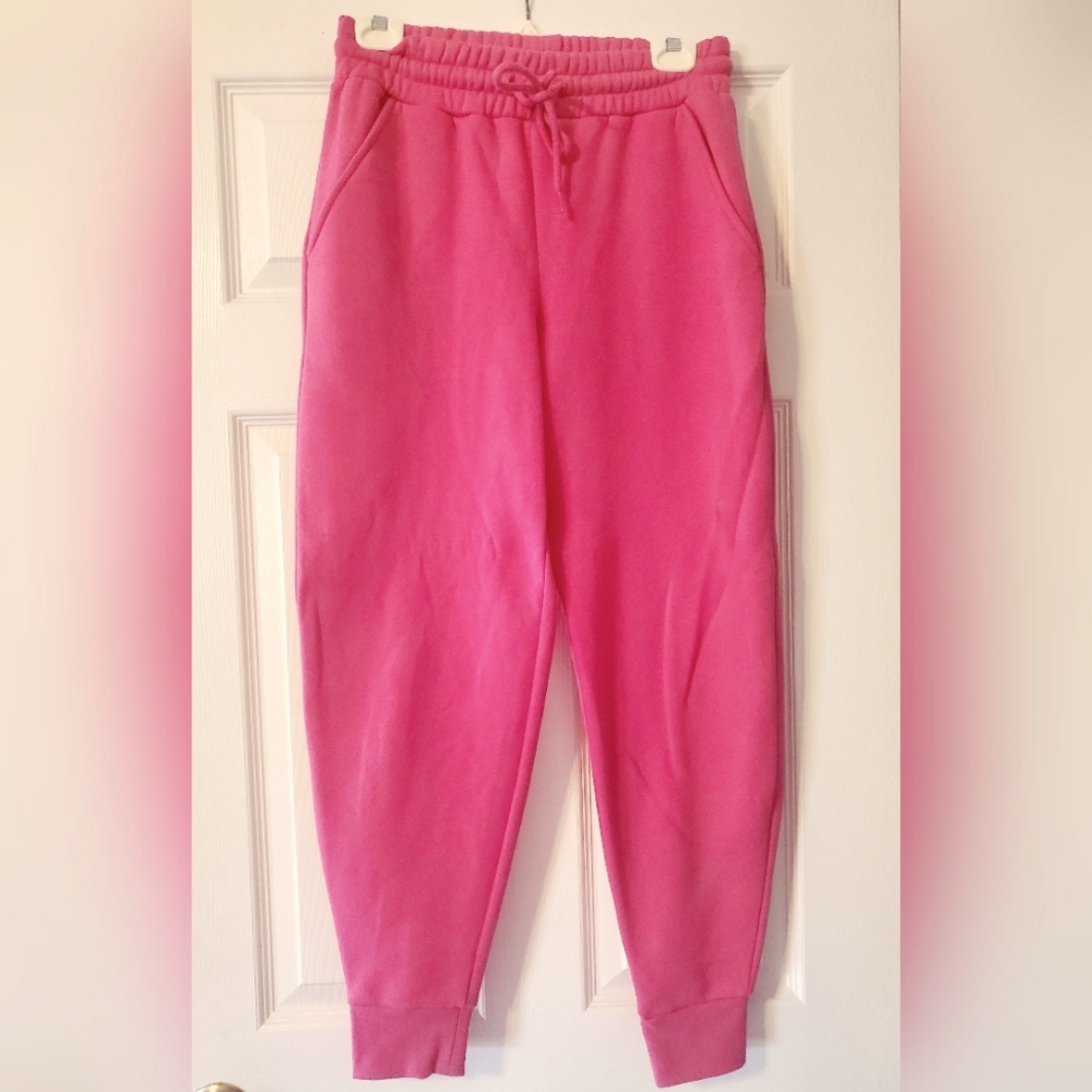 Hot Pink 2 piece jogger set - Picture 4 of 4